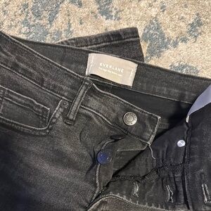 Everlane Black high rise skinny jeans size 27 R women